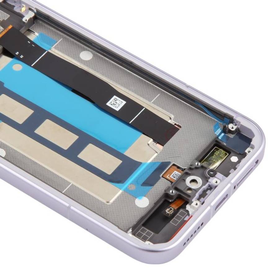 For Redmi K90 Original LCD Screen Digitizer Full Assembly with Frame (Purple)