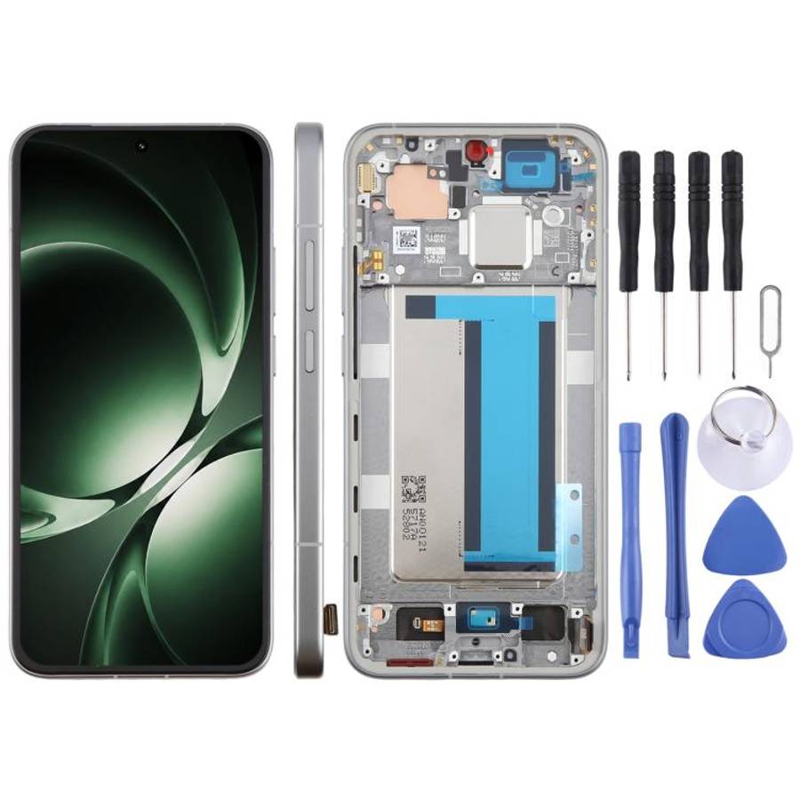 For Redmi K80 Ultra Original LCD Screen Digitizer Full Assembly with Frame (Grey)