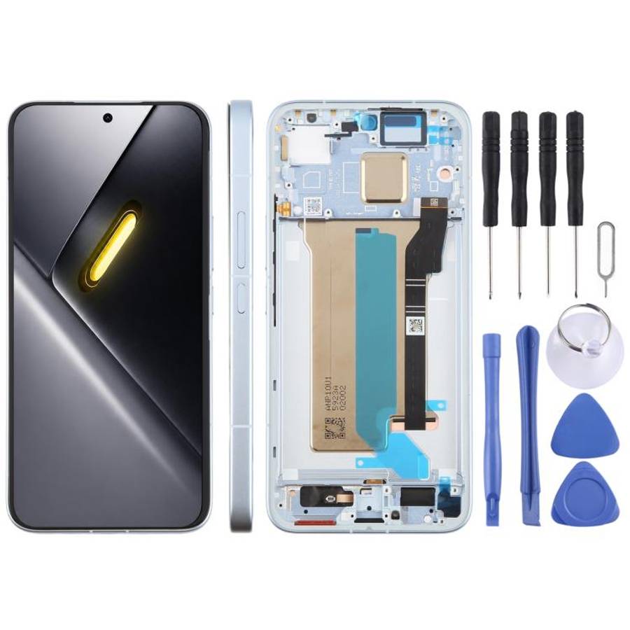 For Xiaomi Poco X8 Pro Max Original LCD Screen Digitizer Full Assembly with Frame (Blue)