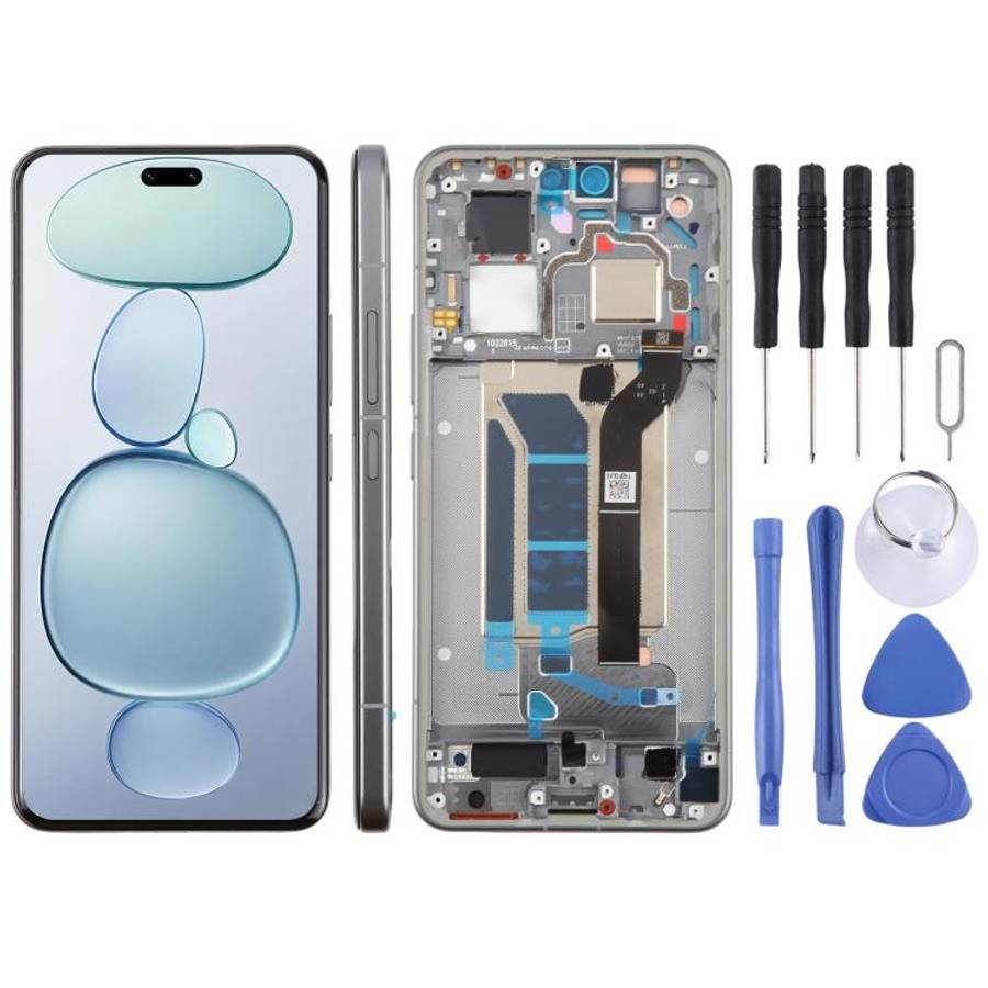 For Xiaomi Civi 5 Pro Original LCD Screen Digitizer Full Assembly with Frame (Black)