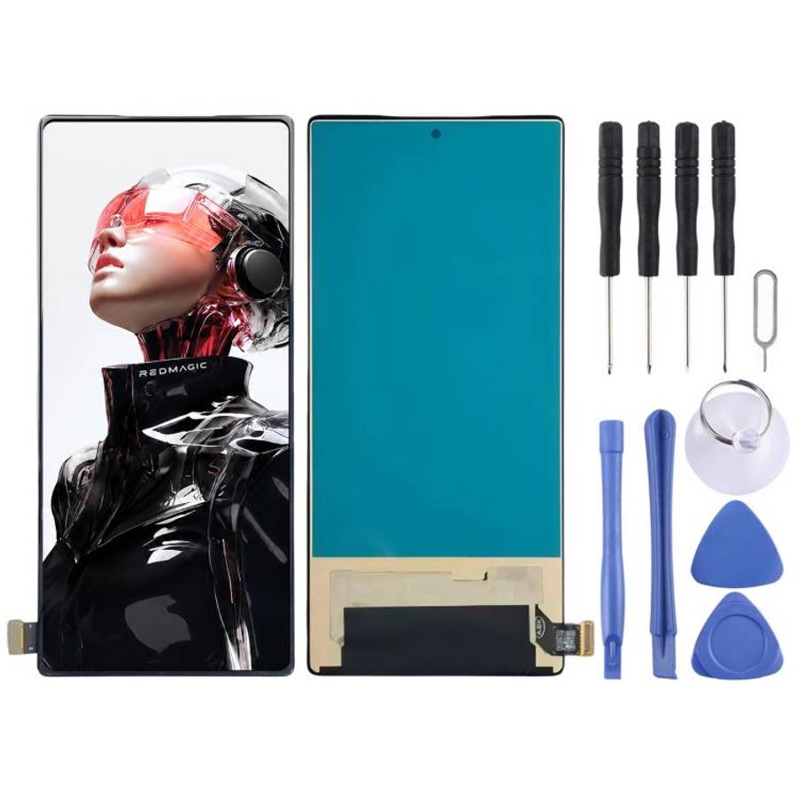 For ZTE nubia RedMagic 10S Pro / RedMagic 10S Pro+ NX789J TFT LCD Screen With Digitizer Full Asse...