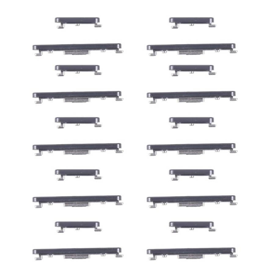 For Huawei Pura 70 Pro 10pairs Original Power Button and Volume Control Button (Black)