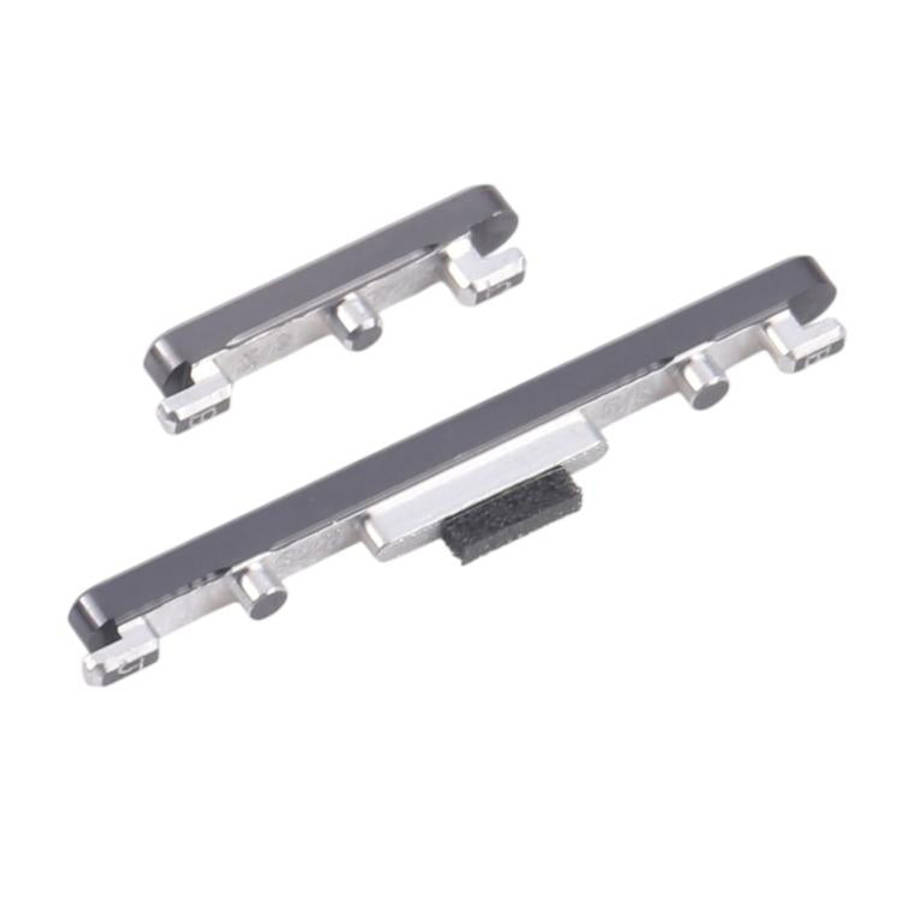 For Huawei P60 Pro 10pairs Original Power Button and Volume Control Button (Black)