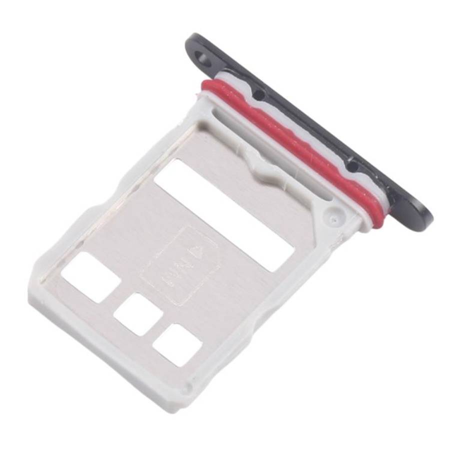 For Huawei Mate 60 Pro+ 10pcs Original SIM Card Tray + NM Card Tray (Black)