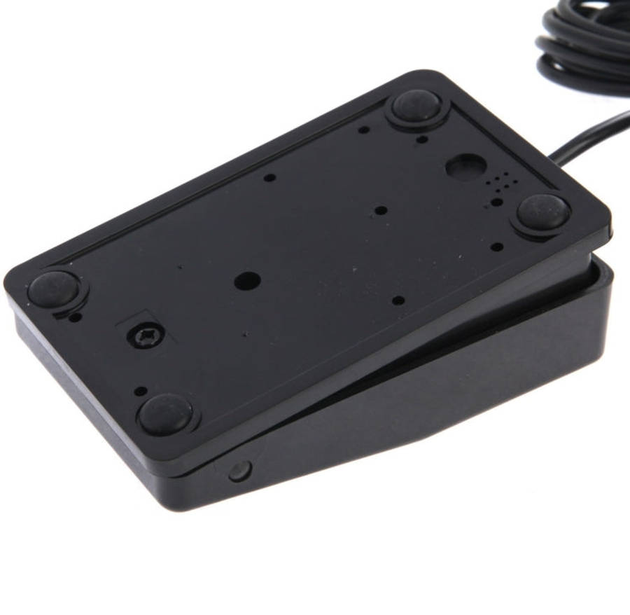 USB Foot Pedal Control Switch Game Pad Keyboard Adapter for Computer(Black)