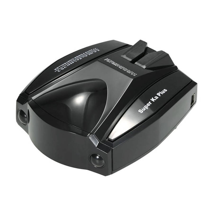 Full-Band Rader Detector, Built-in Loud Speaker, Support GPS Navigator, Power on with Russian Spe...