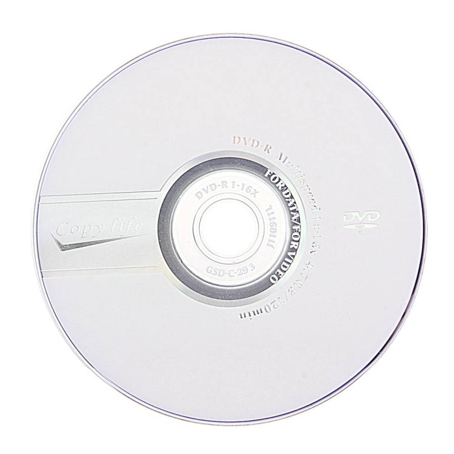 12cm Blank DVD-R, 4.7GB/120mins, Pack of 50