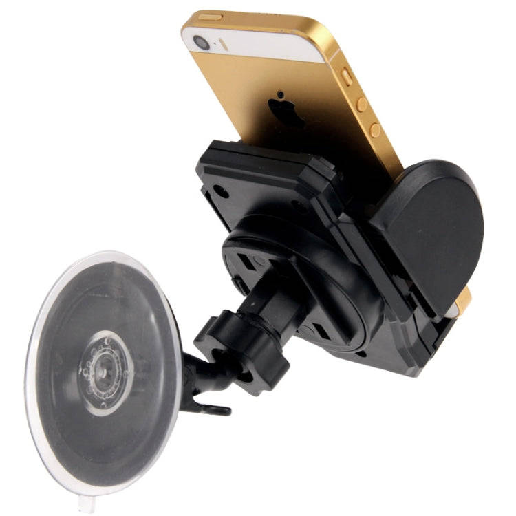 Universal 360 Degree Rotation Suction Cup Car Holder / Desktop Stand, For iPhone, Galaxy, Sony, L...