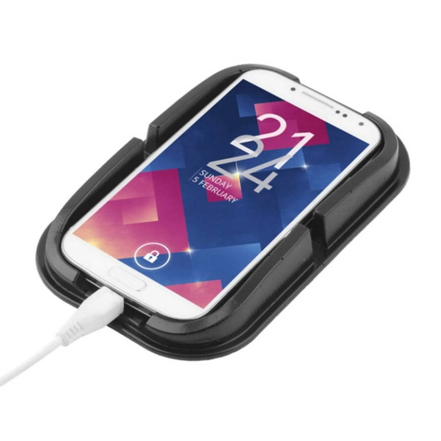 Universal Mobile Phone Car Rubber Smart Non-slip Stand Holder, For iPhone, Galaxy, Sony, Lenovo, ...