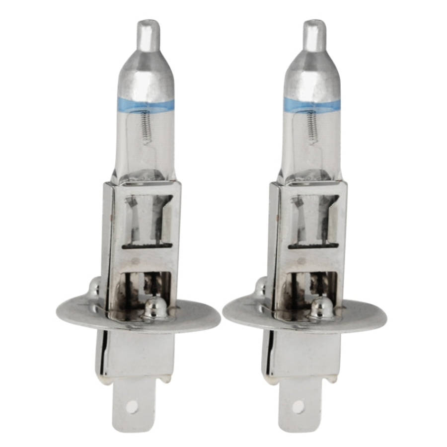2 PCS H1 12V / 55W / 4300K / 1600lm Xenon Car Headlight Bulbs, Warm White