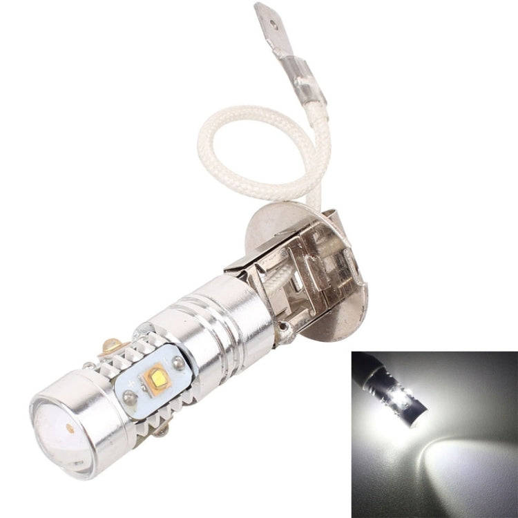 H3 25W 1250LM 6500K White Light 5 XT-E LED Car Foglight , Constant Current , DC12-24V ( Silver + ...