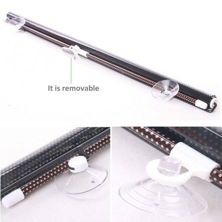 Retractable Car Window Sun Shade for Automobile Front and Back Windshield, Size: 125cm x 50cm, Ra...