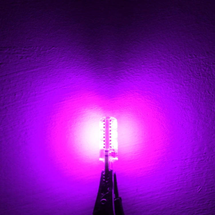 10 PCS T10 3W 300LM Silicone 6 LED SMD 5050 Car Clearance Lights Lamp, DC 12V