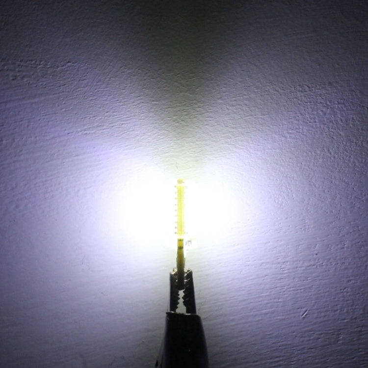 10 PCS T10 3W 300LM Silicone 6 LED SMD 5050 Car Clearance Lights Lamp, DC 12V