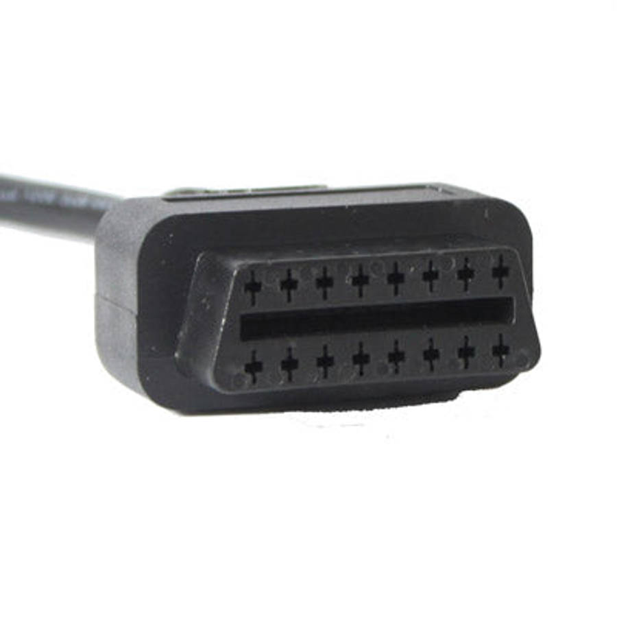 38 Pin OBDII Connector Cable(Black)
