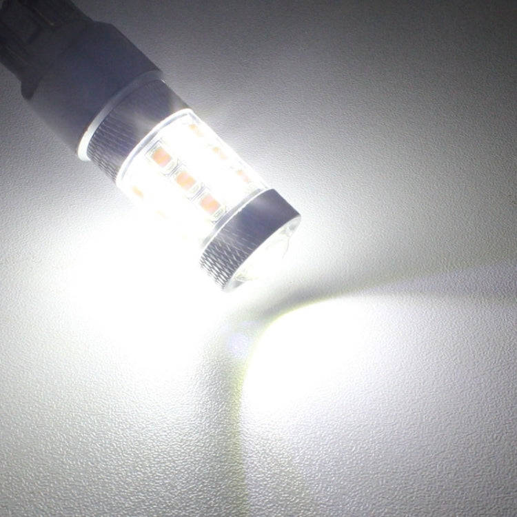 T20/7443 8W 420LM White + Yellow Light 42 LED 2835 SMD Car Brake Light Steering Light Bulb, DC 12V