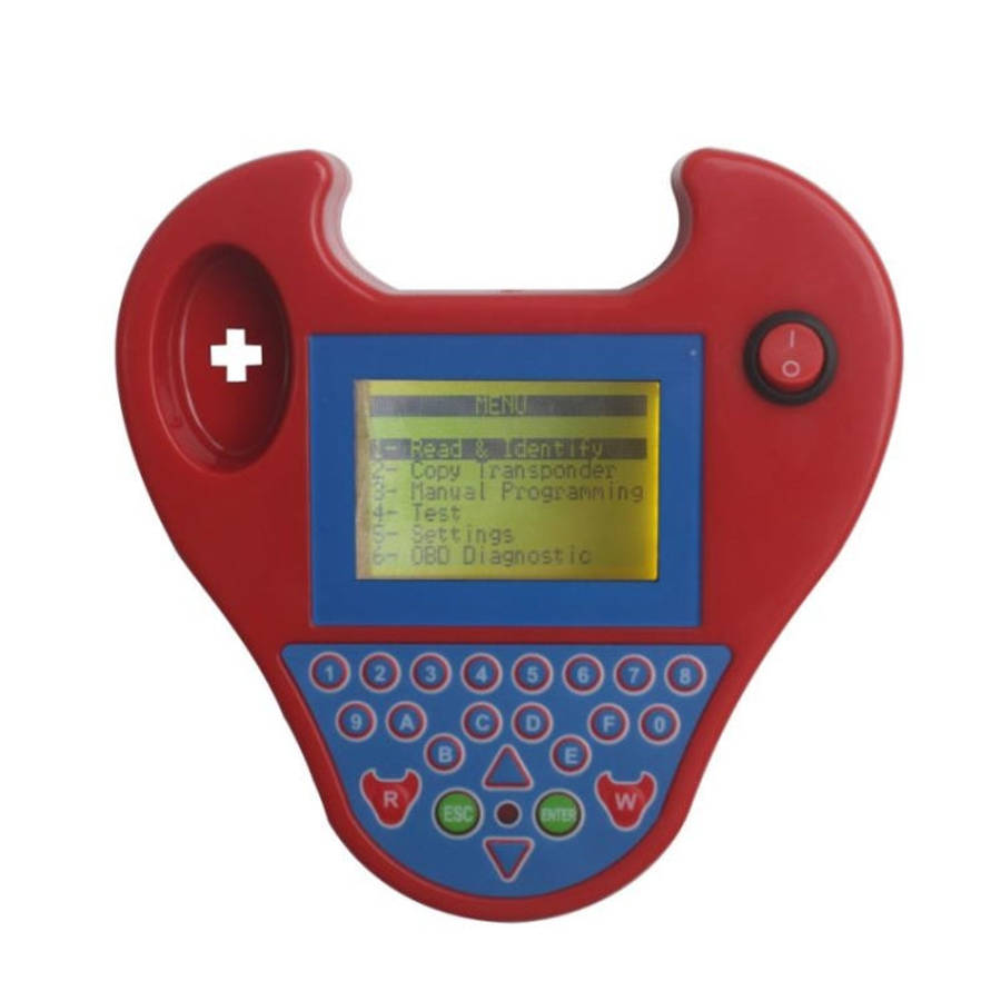 Mini Type Smart Zed Bull Key Transponder Programmer, US Plug(Black)