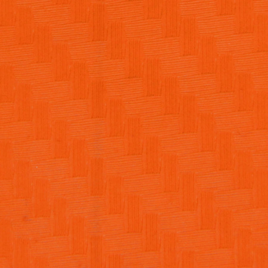 Car Decorative 3D Carbon Fiber PVC Sticker, Size: 127cm x 50cm(Orange)