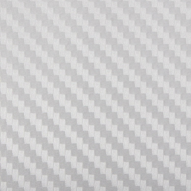 Car Decorative 3D Carbon Fiber PVC Sticker, Size: 127cm x 50cm(Silver)