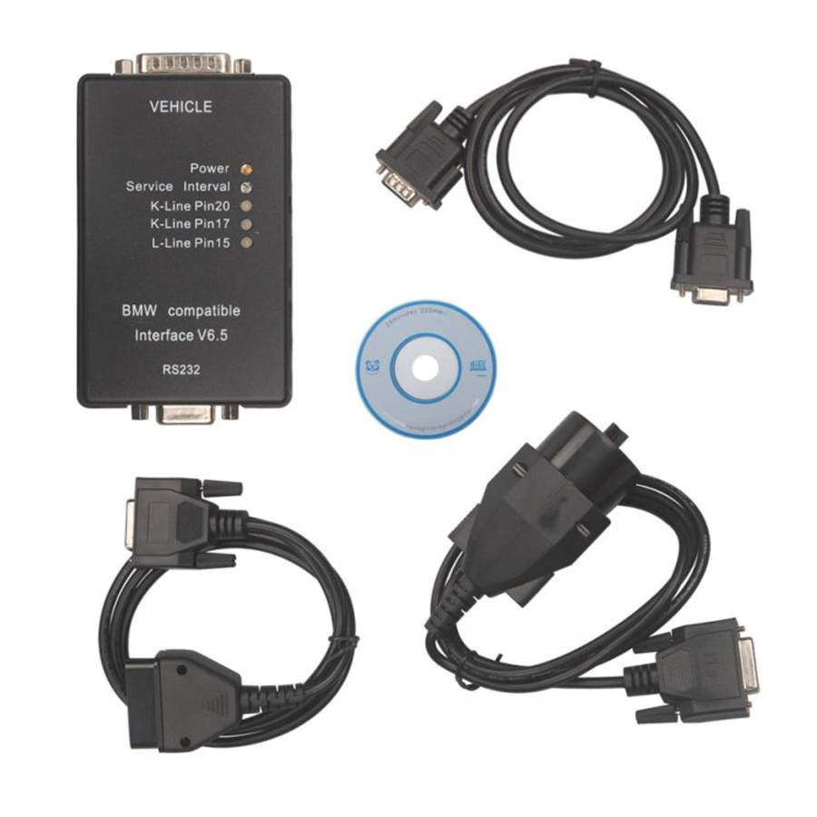 For BMW Carsoft 6.5 OBDII Car Diagnostic Tool(Black)