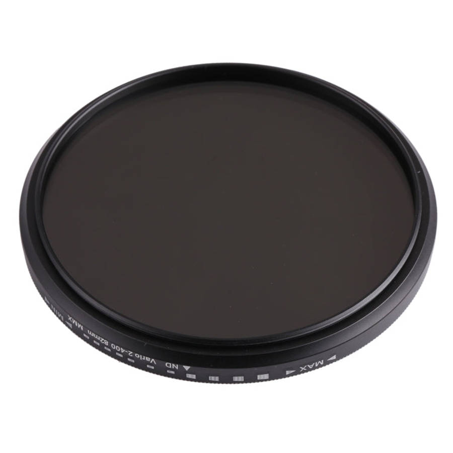 82mm ND Fader Neutral Density Adjustable Variable Filter ND 2 to ND 400 Filter