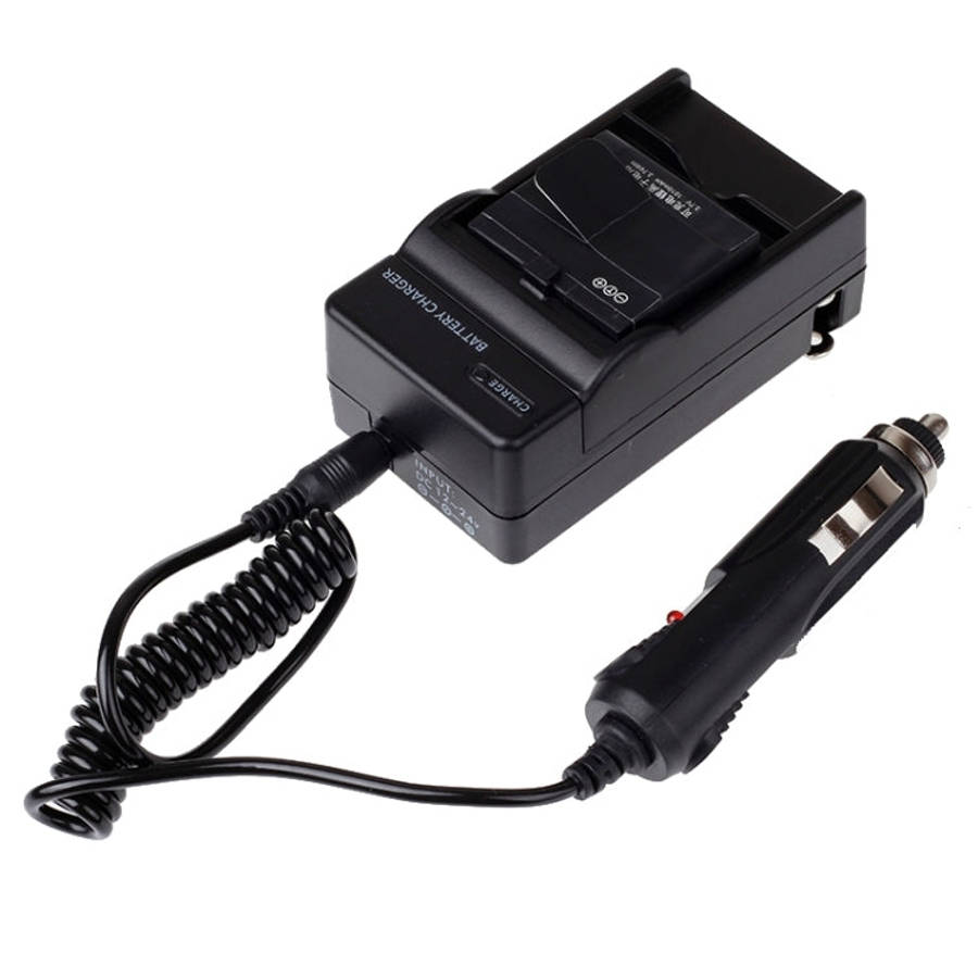 Digital Camera Battery Charger with Car Charger for Xiaomi Xiaoyi, US Plug