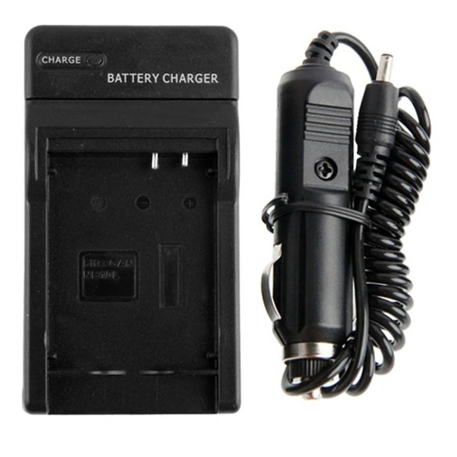 Digital Camera Battery Travel & Car Charger for Canon NB-10L(Black)
