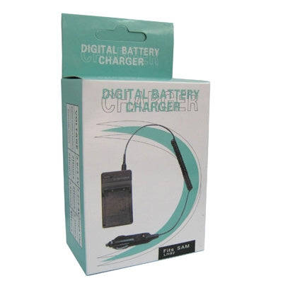Digital Camera Battery Charger for Samsung SB-LH82(Black)
