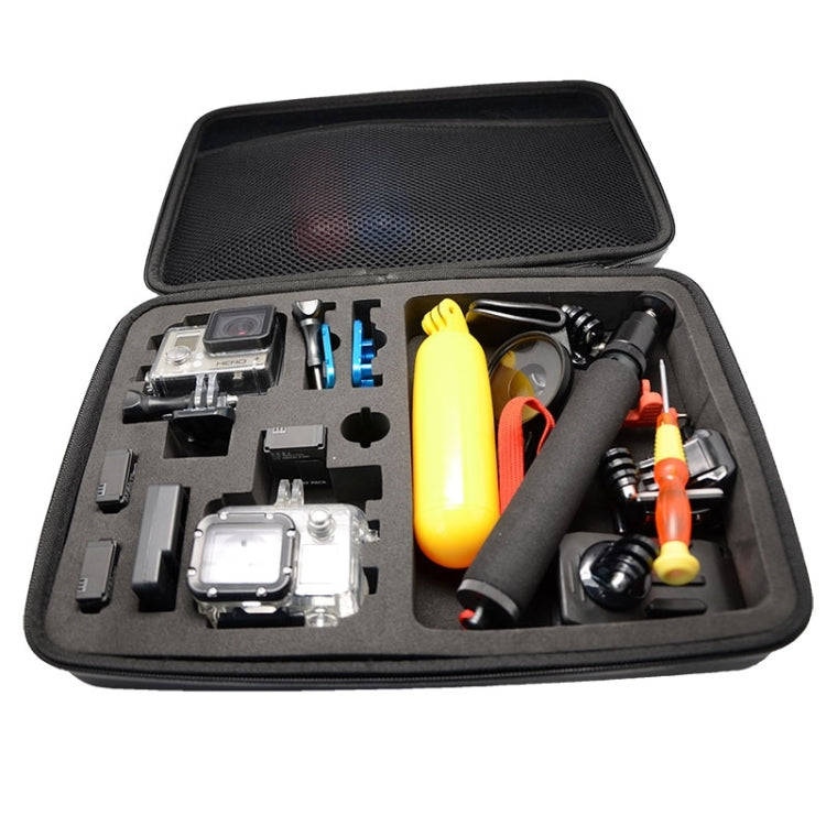 Shockproof Waterproof Portable Travel Case for GoPro, Insta360, DJI and Other Action Cameras Acce...