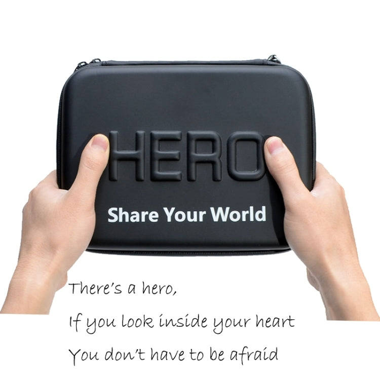 Shockproof Waterproof Portable Travel Case for GoPro, Insta360, DJI and Other Action Cameras Acce...