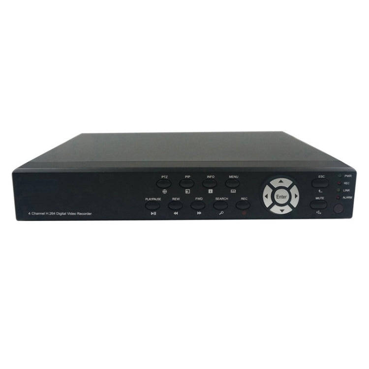 4-CH Embedded Digital Video Recorder Kit (1 / 3 Sony CCD, 650TVL, 24 x IR LED, 6mm Lens, IR Dista...