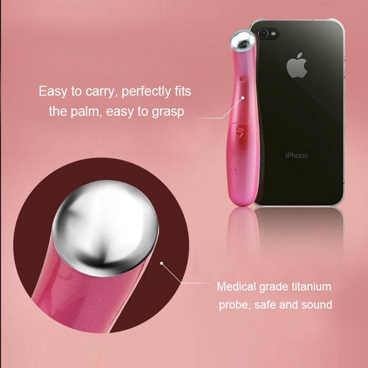 HYJ-825 Eye Care Massager Eyes Wrinkle Removing Pen Ion Vibration Beauty Eye Cream Cosmetic Instr...