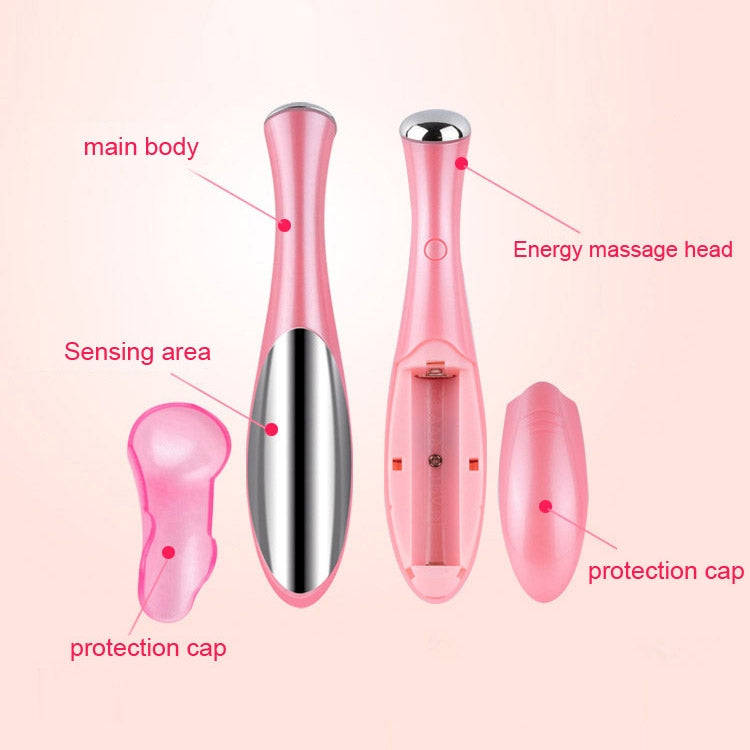 HYJ-825 Eye Care Massager Eyes Wrinkle Removing Pen Ion Vibration Beauty Eye Cream Cosmetic Instr...