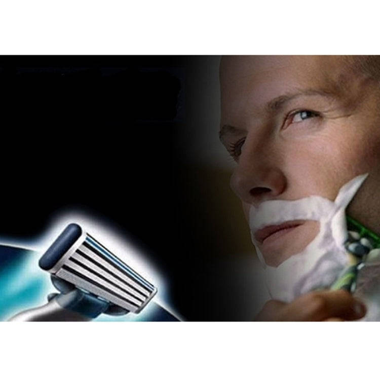 4 PCS Face Care Barber Shaving Razor Blade Refills Replacement Kit for Man