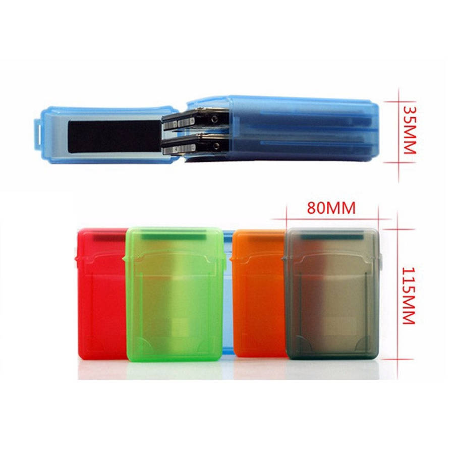 2.5 inch HDD Store Tank, Support 2x 2.5 inches IDE/SATA HDD (Light Green)