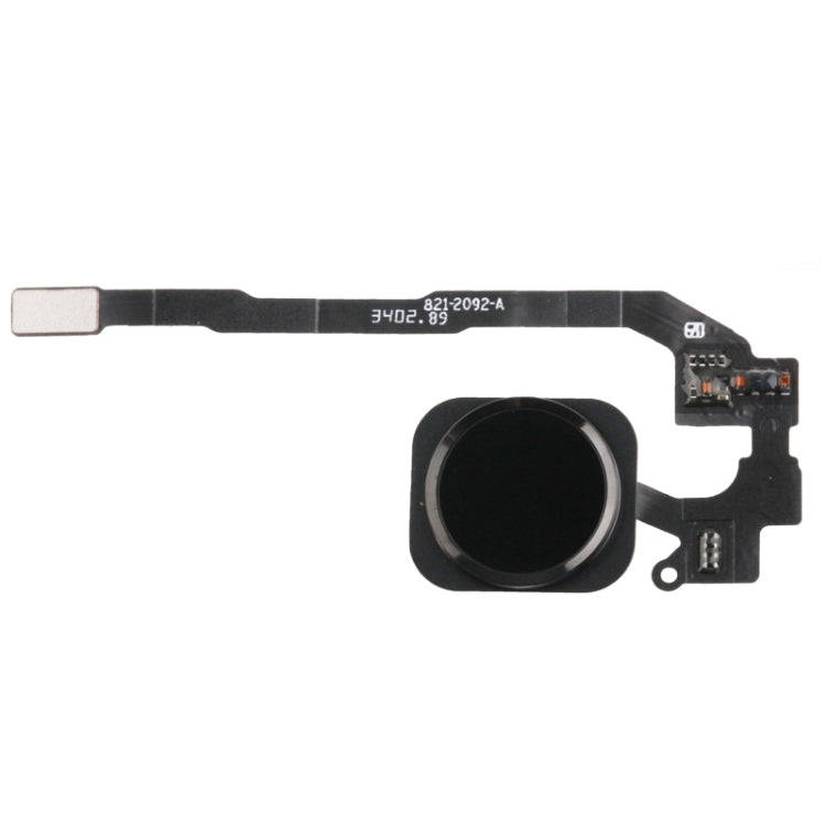 Home Key Button with PCB Membrane Flex Cable for iPhone 5S, No Fingerprint Identification Functio...