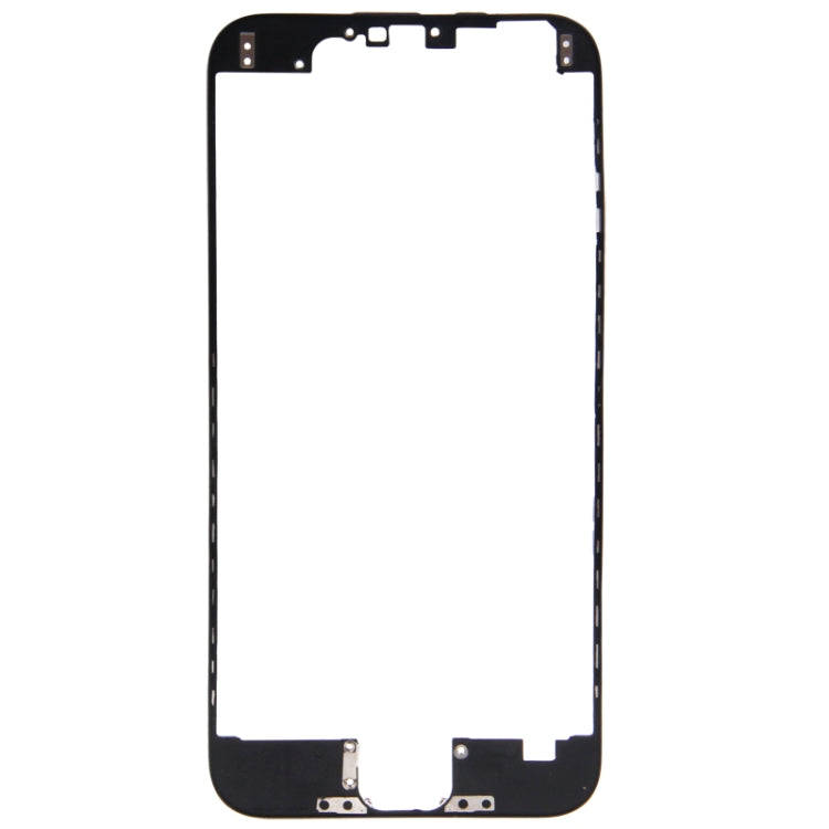 Front LCD Screen Bezel Frame for iPhone 6(Black)