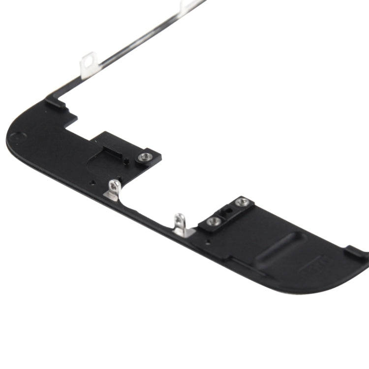Front LCD Screen Bezel Frame for iPhone 6(Black)