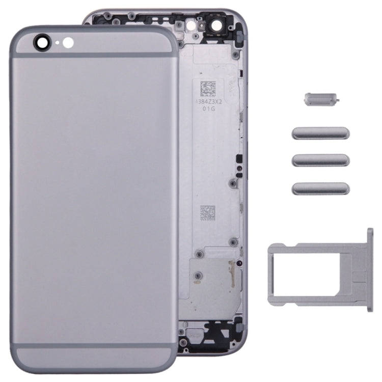 Full Assembly Housing Cover for iPhone 6, Including Back Cover & Card Tray & Volume Control Key &...