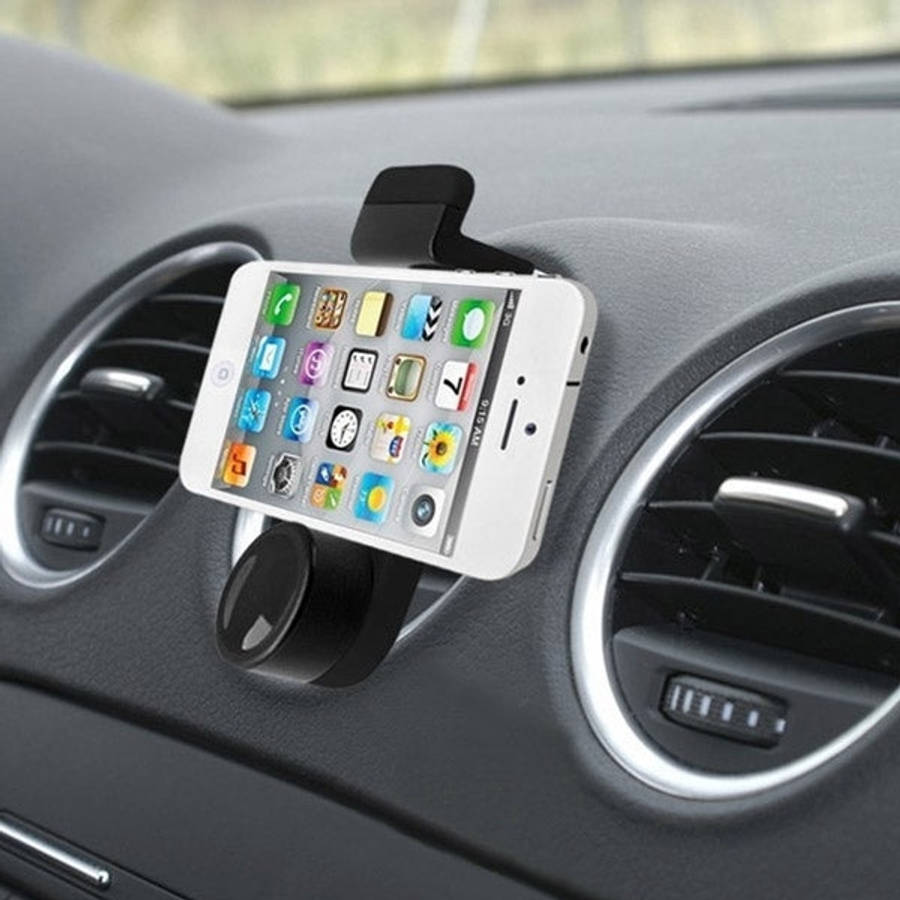 Portable Air Vent Car Mount Holder, For iPhone, Galaxy, Sony, Lenovo, HTC, Huawei, and other Smar...
