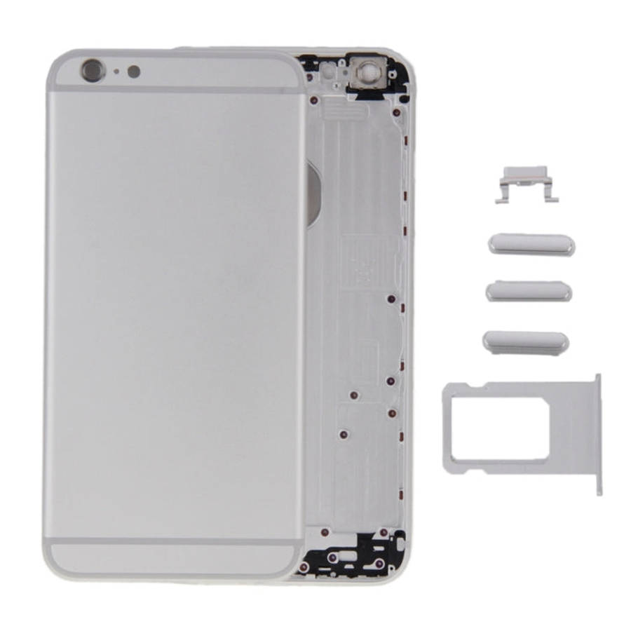 6 in 1 for iPhone 6 Plus (Back Cover + Card Tray + Volume Control Key + Power Button + Mute Switc...