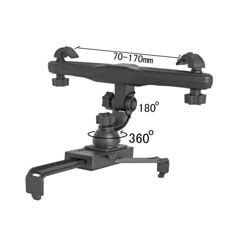 360 Degree Rotation Universal Car Mount Bracket Back Car Seat Holder, For iPad Air / New iPad  / ...