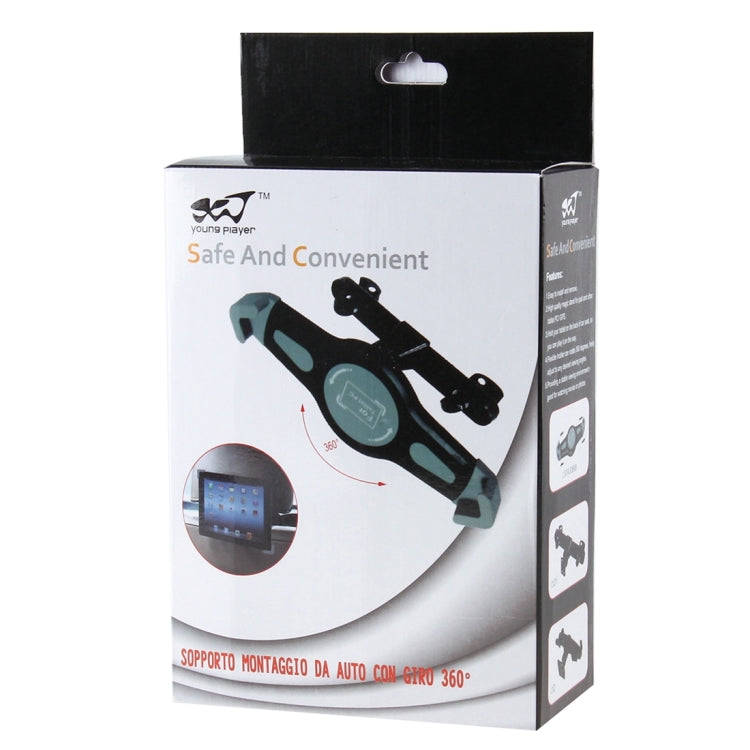 Universal 360 Degrees Rotation Car Headrest Mount Holder, For iPad, Samsung, Lenovo, Sony and Oth...