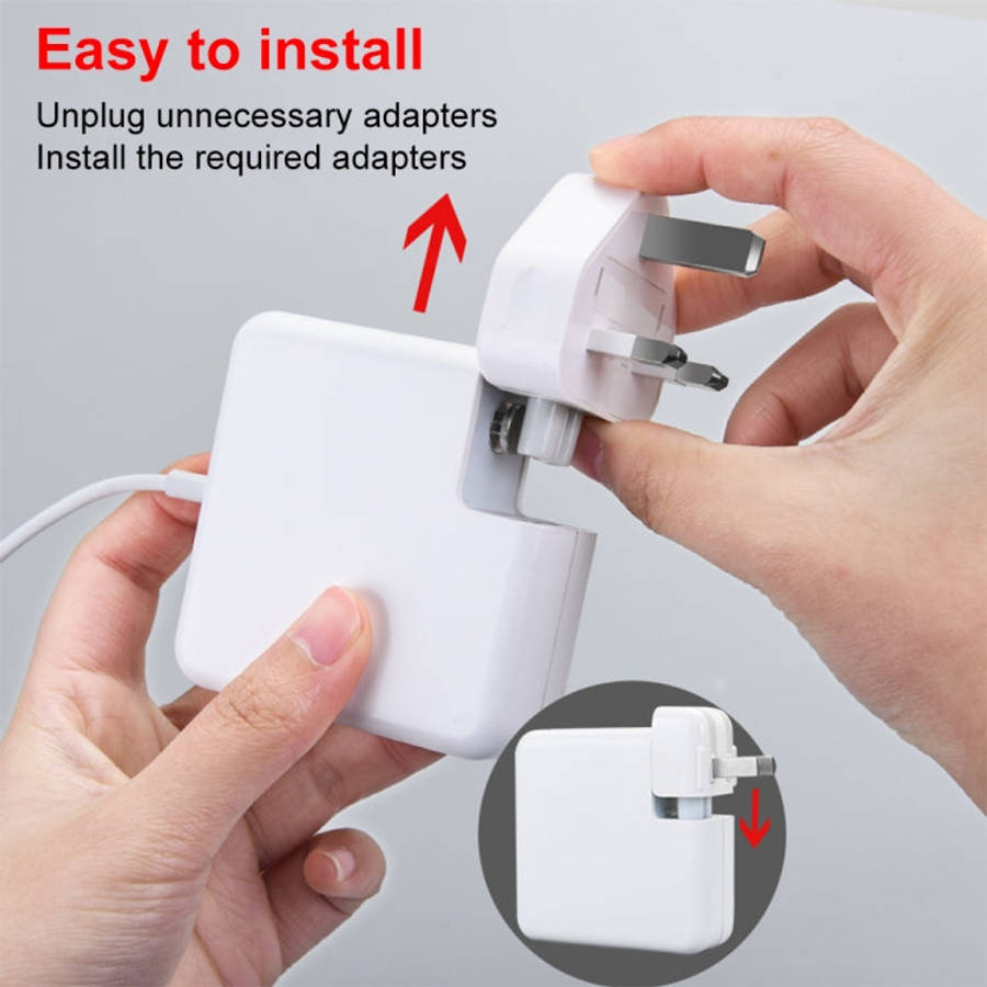 Travel Power Adapter Charger, EU Plug(White)