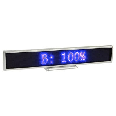 Programmable LED Moving Scrolling Message Display Sign Indoor Board, Display Resolution: 128 x 16...