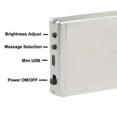 Programmable LED Moving Scrolling Message Display Sign Indoor Board, Display Resolution: 128 x 16...