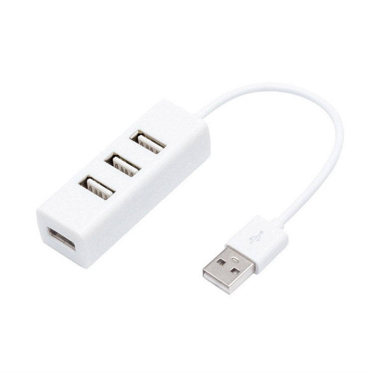 4 Ports USB 2.0 HUB for Apple Computer(White)