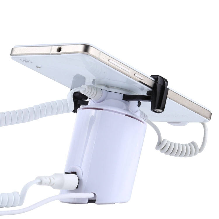Cylindrical Display Stand Security System Burglar Alarm / Anti-theft Alarm Display Holder  with I...