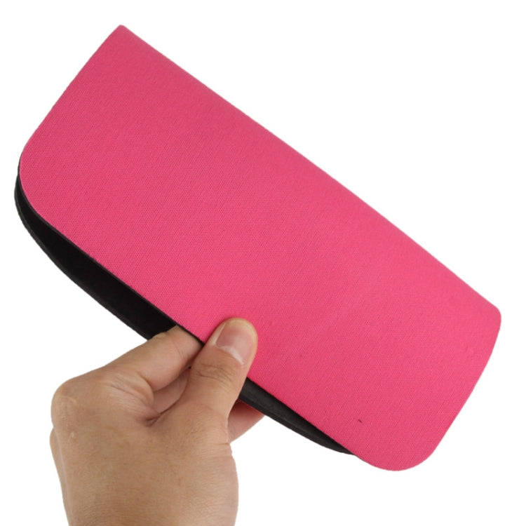 Cloth Gel Wrist Rest Mouse Pad(Magenta)