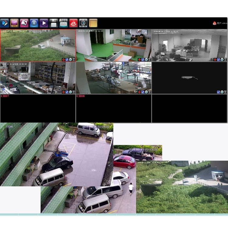 633W/AHD H.264 HD 720P 1/4 inch 1.0 Mega Pixel Array Bullet Camera, Support Night Vision / Motion...